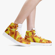 Ladda upp bild till gallerivisning, 236. New High-Top Leather Sneakers - White