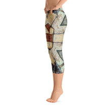Load image into Gallery viewer, Capri Leggings Stone power