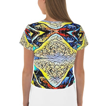 Load image into Gallery viewer, All-Over Print Crop Tee