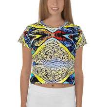 Load image into Gallery viewer, All-Over Print Crop Tee