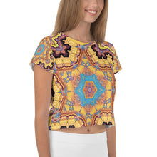 Load image into Gallery viewer, All-Over Print Crop Tee