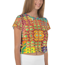 Muat gambar ke penampil Galeri, All-Over Print Crop Tee