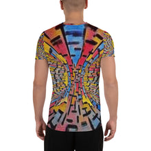 Muat gambar ke penampil Galeri, All-Over Print Men's Athletic T-shirt