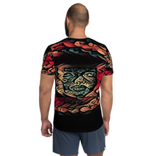 Muat gambar ke penampil Galeri, All-Over Print Men's Athletic T-shirt