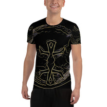 Muat gambar ke penampil Galeri, All-Over Print Men's Athletic T-shirt
