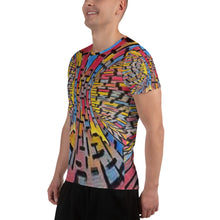 Muat gambar ke penampil Galeri, All-Over Print Men's Athletic T-shirt