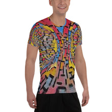 Muat gambar ke penampil Galeri, All-Over Print Men's Athletic T-shirt