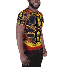 Load image into Gallery viewer, All-Over Print Men's Athletic T-shirt