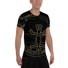 Muat gambar ke penampil Galeri, All-Over Print Men's Athletic T-shirt