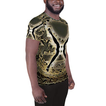 Muat gambar ke penampil Galeri, All-Over Print Men's Athletic T-shirt