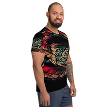 Muat gambar ke penampil Galeri, All-Over Print Men's Athletic T-shirt
