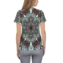 Load image into Gallery viewer, All-Over Print Women's Athletic T-shirt
