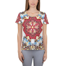 Load image into Gallery viewer, All-Over Print Women's Athletic T-shirt