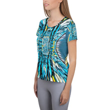 Load image into Gallery viewer, All-Over Print Women's Athletic T-shirt