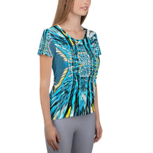 Load image into Gallery viewer, All-Over Print Women's Athletic T-shirt