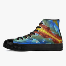 Cargar imagen en el visor de la galería, 286. New High-Top Canvas Shoes - Black