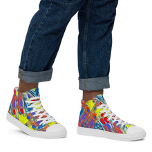 Charger l'image dans la galerie, Men’s high top canvas shoes