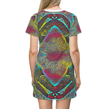 Carica l&#39;immagine nel visualizzatore di Gallery, All Over Print T-Shirt Dress
