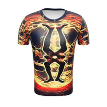 Carica il modello 3D nel visualizzatore di Gallery, All-Over Print Men&#39;s Athletic T-shirt
