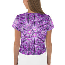 Load image into Gallery viewer, All-Over Print Crop Tee
