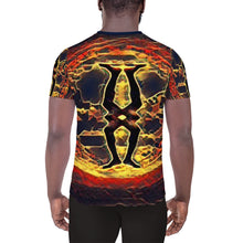 Load image into Gallery viewer, All-Over Print Men&#39;s Athletic T-shirt
