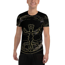 Cargar imagen en el visor de la galería, All-Over Print Men&#39;s Athletic T-shirt
